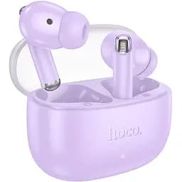 Навушники бездротові Hoco TWS EQ12 вакуумні фіолетовий