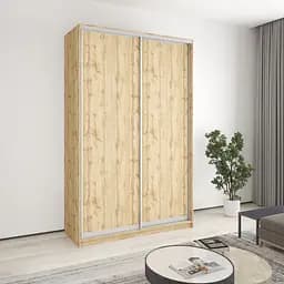 Шкаф-купе двухдверный MebelStar Стандарт AL 2ДСП 150x60x240 см Дуб тахо (MBS-3659)