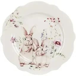 Тарілка BonaDi Весняна історія порцелянова десертна 19 см (K087)