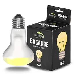 Лампа точкового нагріву Terrario Bogande Basking Sun Light 75w з UVA-променями для рептилій і тераріумів - мініатюра 3