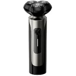 Електробритва Xiaomi Enchen BlackStone 8 Black час заряджання акумулятора 1 година час роботи від акумулятора 90 хв індикатор заряджання плаваючі голівки тример