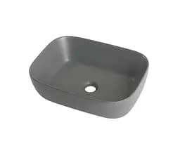 Умивальник накладний Mixxus Premium Diverse-0116 grey 455x330x135 мм MP6651, Графит - мініатюра 9