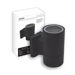 Архитектурный накладной светильник Feron DH0701 под лампу черный