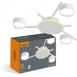 Світильник Videx під лампу 3xGX53 накладний з підсвіткою білий VL-SPF20B-WB