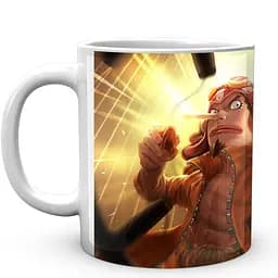 Кружка GeekLand Большой куш One Piece УсоппOP.02.034 330 мл белая