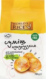 Смесь кукурузная World's Rice для домашней выпечки и хлеба 700 г