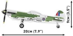 Конструктор дитячий літак Spitfire Mk. XVI Bubbletop COBI 5865 - мініатюра 6