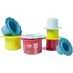 Пірамідки-форми Vulli Жирафа Софі, різнобарв'я, 8 елементів (.010256)