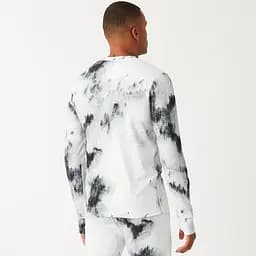 Реглан чоловічий Picture Organic Lhotse Printed Man XXL Чорний-Білий - мініатюра 2