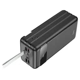 Зовнішній акумулятор Hoco J86B Electric Power Bank 60000 mAh чорний - мініатюра 3