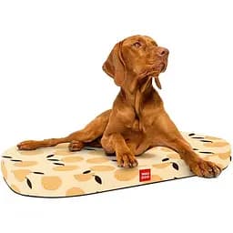 Лежанка для собак Waudog Relax, Апельсини, зі змінним чохлом, розмір M, 80х55 см (098-0105) - мініатюра 2