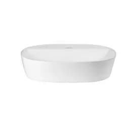 Раковина накладна Mixxus Premium ELLIPSE-0203 з отвором під змішувач (MP6678) - мініатюра 2