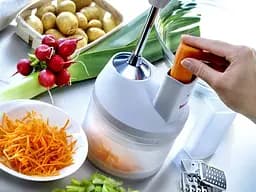 Набір насадок для блендера Bamix SliceSy білий (1500.001) - мініатюра 4