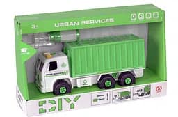 Контейнеровоз Kaile Toys, з викруткою, зелений (KL902-3)