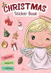 Christmas sticker book. Віршики до свят