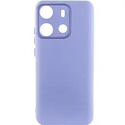 Чехол Silicone Cover Lakshmi Full Camera (A) для Tecno Spark Go 2023 Сиреневый / Dasheen