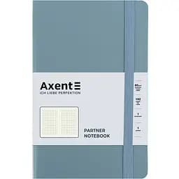 Книга записная Axent Partner Soft Earth Colors A5- в клеточку 96 листов синяя (8620-02-A)