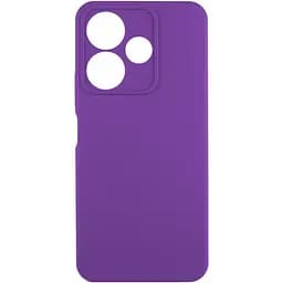 Чехол Silicone Cover Ummi Lakshmi Full Camera (AA) для Xiaomi Redmi 13 4G / Poco M6 4G Фиолетовый / Purple
