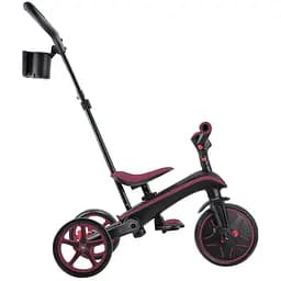 Велосипед дитячий Globber Explorer Trike Foldable 4в1 до 20 кг бордовий (732-202-2) - мініатюра 7