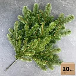 Гілка ялинки штучна Hvoya Lux оливкова 60 см 10 шт.