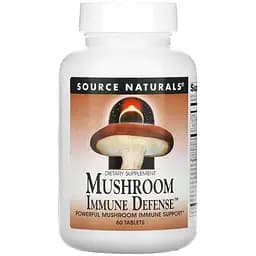 Натуральна добавка Source Naturals Mushroom Immune Defense 60 таблеток