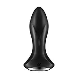 Анальная пробка Satisfyer Rotator Plug 1+ 12.8 см (чёрный)