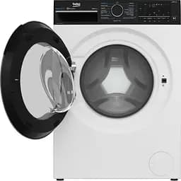 Beko Пральна машина фронтальна, 9кг, 1400, A, 55см, дисплей, пара, інвертор, WIFI, білий - мініатюра 2