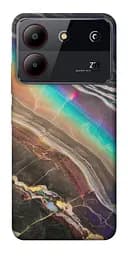 Чехол Demsky Радужный мрамор для ZTE Blade A54 4G