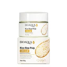 Крем для лица Bioaqua Rice Raw Pulp Cream с экстрактом риса и гиалуроновой кислотой 50 г