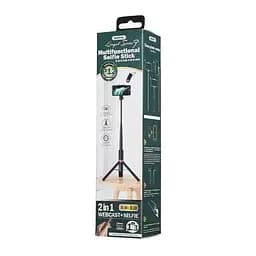 Селфі-монопод Remax Live Stream Inspiration Multifunction Selfie Stick P12 Bluetooth - мініатюра 3