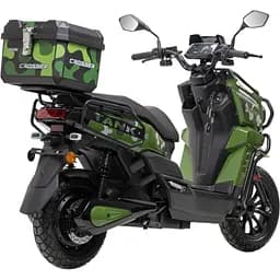 Електроскутер Двомісний Crosser CR-21 (2500W 76.8V/40Ah) Зелений - мініатюра 12
