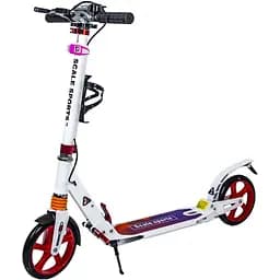 Самокат Scale Sports 46х13х88-103 см Білий 000231457