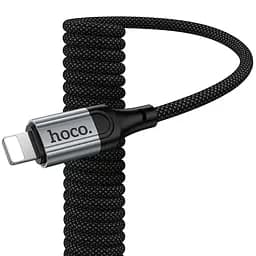 Дата кабель Hoco X121 Nuevo Type-C to Lightning 27W 1.5 м Black - мініатюра 4