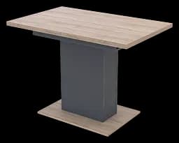 Столовый стол Doros Бостон Дуб Сонома/Графит 150х70х79 (81339362)