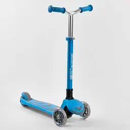 Самокат трехколесный Best Scooter, голубой, Y-00180