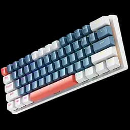 Клавіатура Machenike K500-B61 Red Switch White Orange Grey (K500-B61-RS-WOG) - мініатюра 2