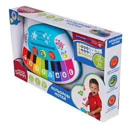 Детская музыкальная игрушка "Цветные ноты" KIDDI SMART 4514T-KS