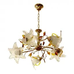 Люстра подвесная Brille флористика E27 60W G (LK-006S/5)