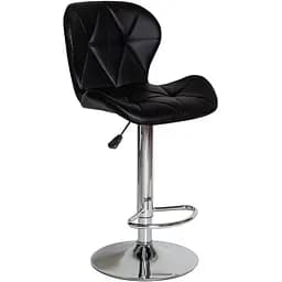 Крісло Mealux Hommex Martini Black (H-445 Black/Сhrome base)