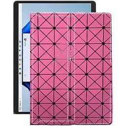 Чехол StatusCASE из экокожи для планшета Microsoft Surface Pro 8 Розовый ромб