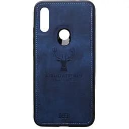 Чохол-накладка Toto Deer Shell With Leather Effect Case Xiaomi Redmi 7 Dark Blue