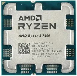 Процессор AMD Ryzen 5 7600 MPK (100-100001015MPK) (Socket AM5, 12T, 5.1 ГГц, Tray)