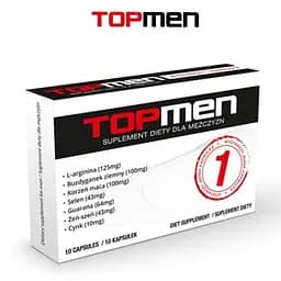 Таблетки для потенции Topmen, 10 шт