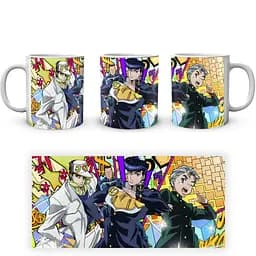 Кухоль GeekLand Неймовірні пригоди ДжоДжо JoJo's Bizarre Adventure Джотаро Джоске Коїчі JJ 02.416 330 мл білий - мініатюра 3