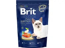 Сухий корм для кішок Brit Premium by Nature Cat Adult Salmon 1.5 кг (8595602553136)