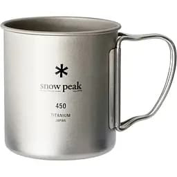 Кружка Snow Peak MG-143 Titanium Single Wall 450 мл