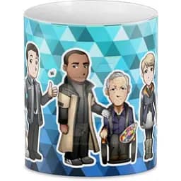 Кухоль GeekLand Детройт: Стати людиною DBH команда DB.01.032 330 мл білий