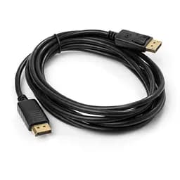 Кабель мультимедійний Display Port to Display Port 1.8m Vinga (VCPDP1.8BK) - мініатюра 3