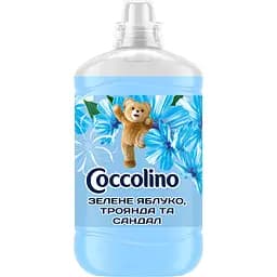 Кондиціонер для білизни Coccolino Fresh & Soft Зелене яблуко троянда та сандал 1.7 л (64881105)