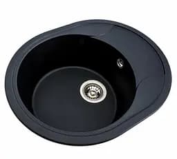 Кухонна мийка Platinum 5847 ONYX матова чорний металік (SP000038326) - мініатюра 6